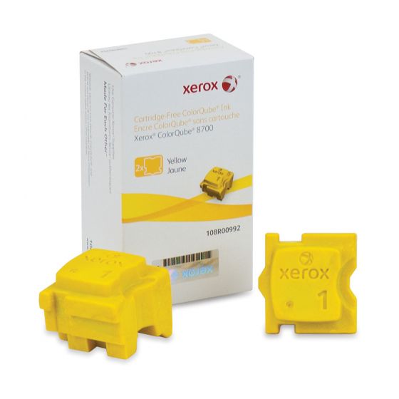 Xerox 108R00938 Colorqube 8570 Genuine Xerox Solid INK Yellow