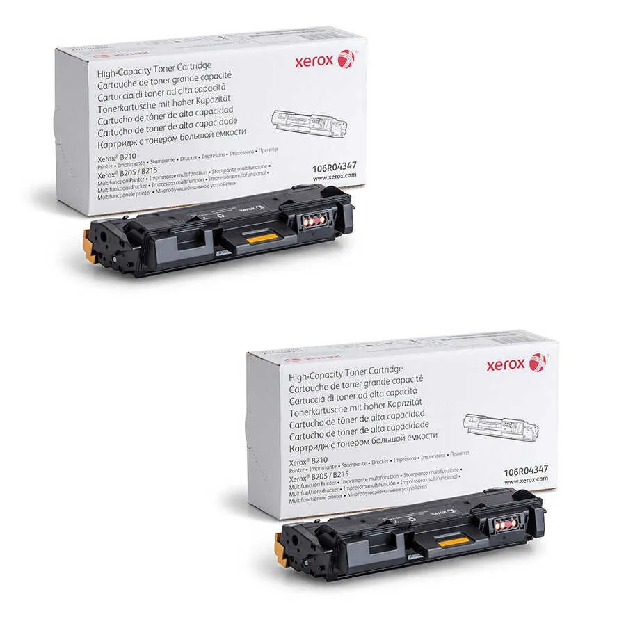 Xerox 106R04349 B210 Dual Pack Toner